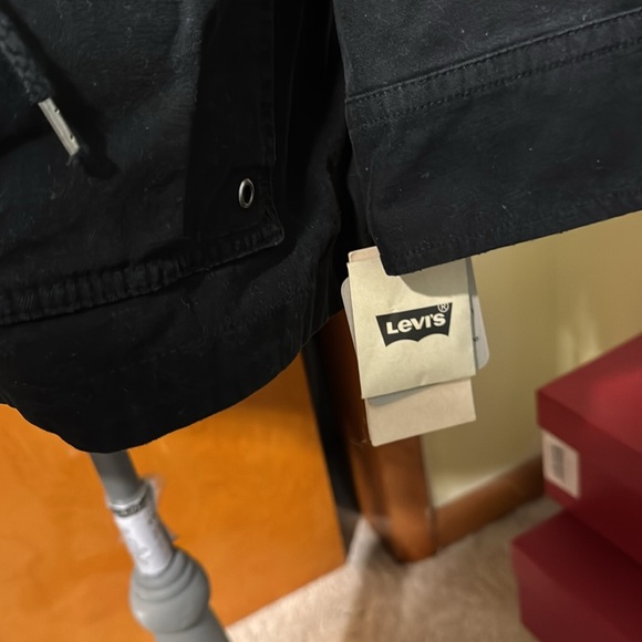 Levi’s light weight military jacket plus size black NWT - Picture 9 of 12